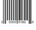 Barcode Image for UPC code 000000518925