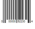 Barcode Image for UPC code 000000522304