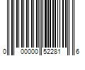 Barcode Image for UPC code 000000522816