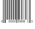 Barcode Image for UPC code 000000536363