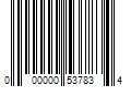 Barcode Image for UPC code 000000537834