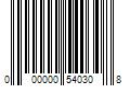 Barcode Image for UPC code 000000540308