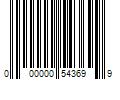 Barcode Image for UPC code 000000543699