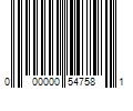 Barcode Image for UPC code 000000547581