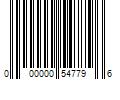 Barcode Image for UPC code 000000547796