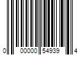 Barcode Image for UPC code 000000549394