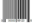 Barcode Image for UPC code 000000551205