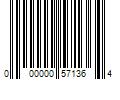 Barcode Image for UPC code 000000571364