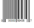 Barcode Image for UPC code 000000584357