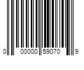 Barcode Image for UPC code 000000590709