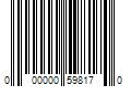 Barcode Image for UPC code 000000598170