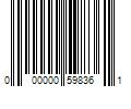 Barcode Image for UPC code 000000598361