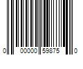 Barcode Image for UPC code 000000598750