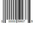 Barcode Image for UPC code 000000599375