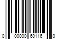 Barcode Image for UPC code 000000601160