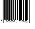 Barcode Image for UPC code 0000006020620