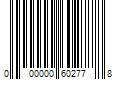 Barcode Image for UPC code 000000602778