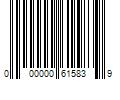 Barcode Image for UPC code 000000615839