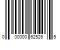 Barcode Image for UPC code 000000625265