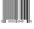 Barcode Image for UPC code 000000634519