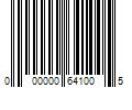 Barcode Image for UPC code 000000641005