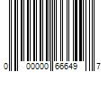 Barcode Image for UPC code 000000666497