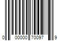 Barcode Image for UPC code 000000700979