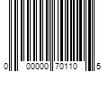 Barcode Image for UPC code 000000701105