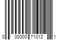 Barcode Image for UPC code 000000710121