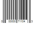 Barcode Image for UPC code 000000711043