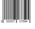 Barcode Image for UPC code 0000007137594