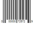 Barcode Image for UPC code 000000725729