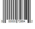 Barcode Image for UPC code 000000726542