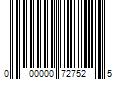 Barcode Image for UPC code 000000727525