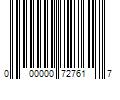 Barcode Image for UPC code 000000727617