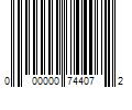 Barcode Image for UPC code 000000744072