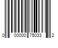 Barcode Image for UPC code 000000750332