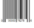 Barcode Image for UPC code 000000752756