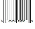 Barcode Image for UPC code 000000758505