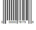 Barcode Image for UPC code 000000761796