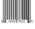 Barcode Image for UPC code 000000762229