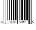 Barcode Image for UPC code 000000770125