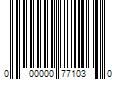 Barcode Image for UPC code 000000771030