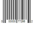 Barcode Image for UPC code 000000772662