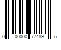 Barcode Image for UPC code 000000774895