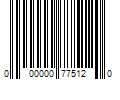 Barcode Image for UPC code 000000775120