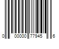 Barcode Image for UPC code 000000779456