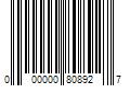 Barcode Image for UPC code 000000808927