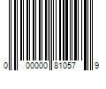 Barcode Image for UPC code 000000810579