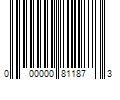 Barcode Image for UPC code 000000811873